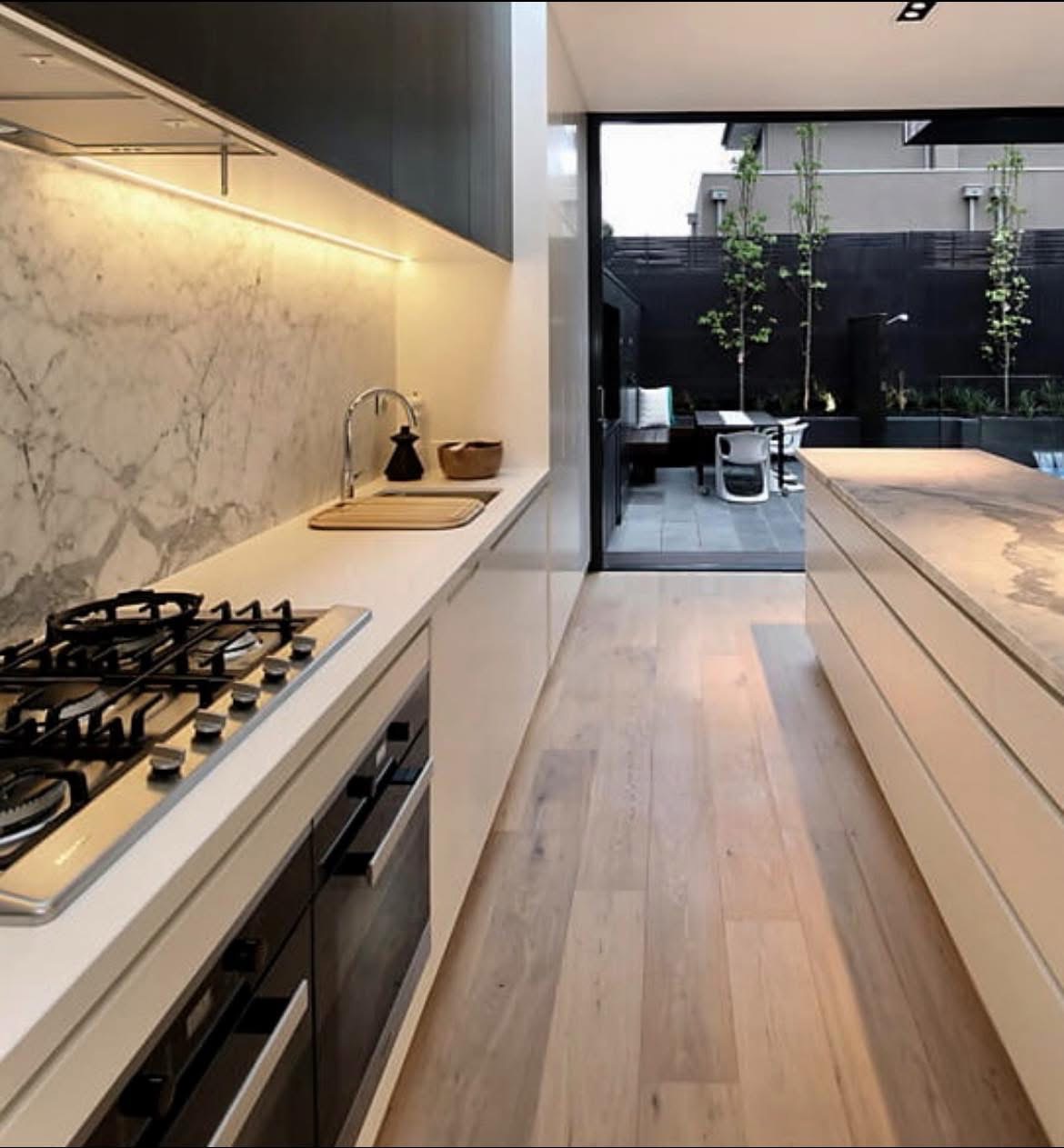 Architectural kitchen plumbing project